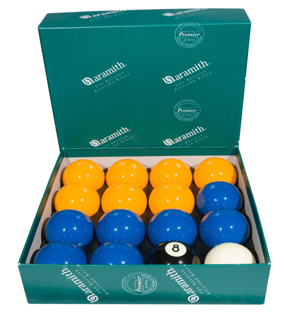 Aramith Premier Pro Cup Zusatz – 2" (50,8 Mm) Billardkugelset, Reds + Gelbtöne Mit Gestreifter 8 Kugel